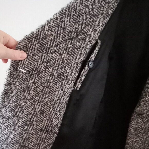 SANDRO PARIS double breasted tweed coat - Picture 7 of 16